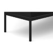 Mebel Elite Тв-тумба Marcos 154 см с рифленой поверхностью, черная, W.MAGGIORE/CZ/RTV - Home Club, изображение 6