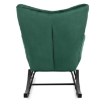 Mebel Elite Кресло-качалка Elis, зелёного цвета, ME.ELIS/Z/V/FW - Home Club, изображение 6
