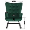 Mebel Elite Кресло-качалка Elis, зелёного цвета, ME.ELIS/Z/V/FW - Home Club, изображение 7