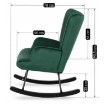 Mebel Elite Кресло-качалка Elis, зелёного цвета, ME.ELIS/Z/V/FW - Home Club, изображение 8