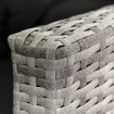 Mebel Elite Комплект садових меблів Dallas, сірий/чорний, ME.DALLAS/JP/RT/OGR/ZES - Home Club, зображення 6