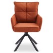 Mebel Elite Вращающееся кресло City, красное, из вельвета, ME.CITY/RD/SZTR/K - Home Club, изображение 7