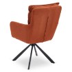 Mebel Elite Вращающееся кресло City, красное, из вельвета, ME.CITY/RD/SZTR/K - Home Club, изображение 9