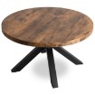 Mebel Elite Столик Lincoln «Дуб рустикальный»/«Черный», ME.LINCOLN/RU/CZ/L - Home Club, изображение 4