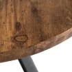 Mebel Elite Столик Lincoln «Дуб рустикальный»/«Черный», ME.LINCOLN/RU/CZ/L - Home Club, изображение 6