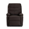 Mebel Elite Раскладной кресло Kobe, коричневый велюр, ME.KOBE/BR/V/FW - Home Club, изображение 4