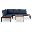 Mebel Elite Набор садовой мебели Norman, темно-синий/чёрный, ME.NORMAN/GR/NAR/OGR/ZES - Home Club, изображение 5