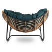 Mebel Elite Крісло-гойдалка Elton, зелене, ME.ELTON/Z/T/FW - Home Club, зображення 6
