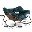 Mebel Elite Крісло-гойдалка Elton, зелене, ME.ELTON/Z/T/FW - Home Club, зображення 7