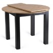 Mebel Elite Комплект: стіл Harry 102–142 см, дуб Artisan/чорний, та 4 стільці Peru, чорні, W.HARRY/DA/CZ/S/PERU/CZ/V/Z4/K - Home Club, зображення 4