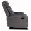 Mebel Elite Раскладной кресло Kobe, серый велюр, ME.KOBE/P/V/FW - Home Club, изображение 5