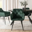 Mebel Elite Стул Modesto, зеленый, велюровый, ME.MODESTO/Z/CZ/V/K - Home Club, изображение 2