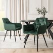 Mebel Elite Стул Modesto, зеленый, велюровый, ME.MODESTO/Z/CZ/V/K - Home Club, изображение 3