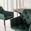 Mebel Elite Стул Modesto, зеленый, велюровый, ME.MODESTO/Z/CZ/V/K - Home Club, изображение 4