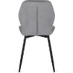 Mebel Elite Комплект: стол Dorian (80–160 см) из дуба в стиле рустик/черный и 4 стула Lucky серого цвета, DORIAN/DRU/CZ/S/LUCKY/P/V/Z4/K - Home Club, изображение 14