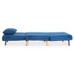 Mebel Elite Раскладной кресло Marry, темно-синий, ME.MARRY/GR/DNAT/T/FW - Home Club, изображение 6