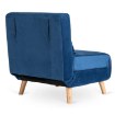 Mebel Elite Раскладной кресло Marry, темно-синий, ME.MARRY/GR/DNAT/T/FW - Home Club, изображение 7