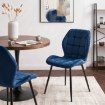 Mebel Elite Стул Lucky, темно-синий, велюровый, ME.LUCKY/GR/V/K - Home Club, изображение 2