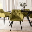 Mebel Elite Стул Modesto, цвет «фисташка», велюр, ME.MODESTO/CU/CZ/V/K - Home Club, изображение 2