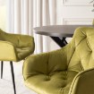 Mebel Elite Стул Modesto, цвет «фисташка», велюр, ME.MODESTO/CU/CZ/V/K - Home Club, изображение 4