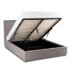 Mebel Elite Кровать 140x200 «Марсилия» с ящиком для вещей, серая, ME.MARSYLIA/140/P/T/LOZZPOJ - Home Club, изображение 4