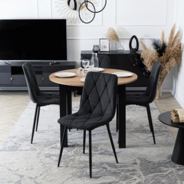 Mebel Elite Стілець Robin 2, чорний, ME.ROBIN2/CZ/T/K - Home Club