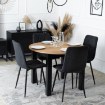 Mebel Elite Стілець Robin 2, чорний, ME.ROBIN2/CZ/T/K - Home Club, зображення 3