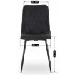 Mebel Elite Стілець Robin 2, чорний, ME.ROBIN2/CZ/T/K - Home Club, зображення 9