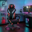 Mebel Elite Игровое вращающееся кресло Maximo, чёрно-красное, ME.MAXIMO/CZ/CZR/T/FO - Home Club, изображение 2