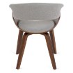Mebel Elite Стул Gary 2, серый/орех, ME.GARY2/P/O/T/DG/K - Home Club, изображение 4