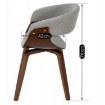 Mebel Elite Стул Gary 2, серый/орех, ME.GARY2/P/O/T/DG/K - Home Club, изображение 6