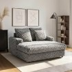 Mebel Elite Кресло для отдыха Kobel, серое плюшевое, ME.KOBEL/P/VP/FW - Home Club, изображение 2