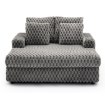 Mebel Elite Кресло для отдыха Kobel, серое плюшевое, ME.KOBEL/P/VP/FW - Home Club, изображение 3
