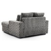 Mebel Elite Кресло для отдыха Kobel, серое плюшевое, ME.KOBEL/P/VP/FW - Home Club, изображение 4
