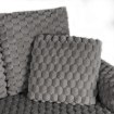 Mebel Elite Кресло для отдыха Kobel, серое плюшевое, ME.KOBEL/P/VP/FW - Home Club, изображение 7