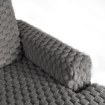 Mebel Elite Кресло для отдыха Kobel, серое плюшевое, ME.KOBEL/P/VP/FW - Home Club, изображение 8