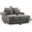 Mebel Elite Кресло для отдыха Kobel, серое плюшевое, ME.KOBEL/P/VP/FW - Home Club, изображение 10