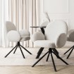 Mebel Elite Обертове крісло Musso, сіре, з тканини «букле», ME.MUSSO/P/CZ/TB/K - Home Club, зображення 2