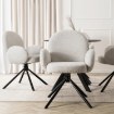 Mebel Elite Обертове крісло Musso, сіре, з тканини «букле», ME.MUSSO/P/CZ/TB/K - Home Club, зображення 3