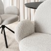 Mebel Elite Обертове крісло Musso, сіре, з тканини «букле», ME.MUSSO/P/CZ/TB/K - Home Club, зображення 4