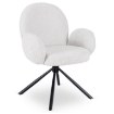 Mebel Elite Обертове крісло Musso, сіре, з тканини «букле», ME.MUSSO/P/CZ/TB/K - Home Club, зображення 5
