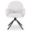 Mebel Elite Обертове крісло Musso, сіре, з тканини «букле», ME.MUSSO/P/CZ/TB/K - Home Club, зображення 6