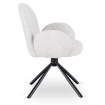 Mebel Elite Обертове крісло Musso, сіре, з тканини «букле», ME.MUSSO/P/CZ/TB/K - Home Club, зображення 7