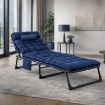 Mebel Elite Садовый шезлонг «Полевая кровать» Saturn, темно-синий, ME.SATURN/GR/T/LOZ - Home Club, изображение 2