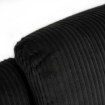 Mebel Elite Розкладне крісло з функцією масажу Box, чорне, з вельветової тканини, ME.BOX2/CZ/SZTR/FW - Home Club, зображення 14