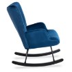 Mebel Elite Крісло-гойдалка Elis, темно-синє, ME.ELIS/GR/V/FW - Home Club, зображення 4