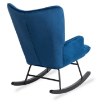 Mebel Elite Крісло-гойдалка Elis, темно-синє, ME.ELIS/GR/V/FW - Home Club, зображення 5