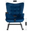 Mebel Elite Крісло-гойдалка Elis, темно-синє, ME.ELIS/GR/V/FW - Home Club, зображення 7