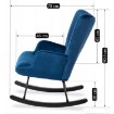 Mebel Elite Крісло-гойдалка Elis, темно-синє, ME.ELIS/GR/V/FW - Home Club, зображення 8