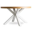Mebel Elite Столик Lincoln, дуб золотистий/білий, ME.LINCOLN/D/B/L - Home Club, зображення 5